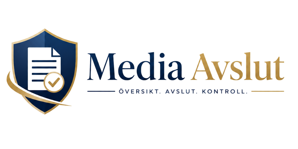 Media Avslut logotyp
